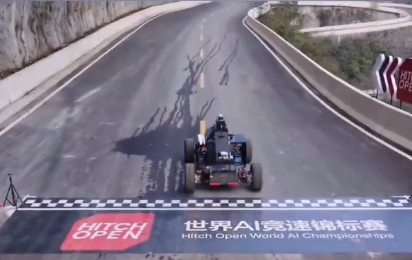 Circuito de montaña para carreras de IA