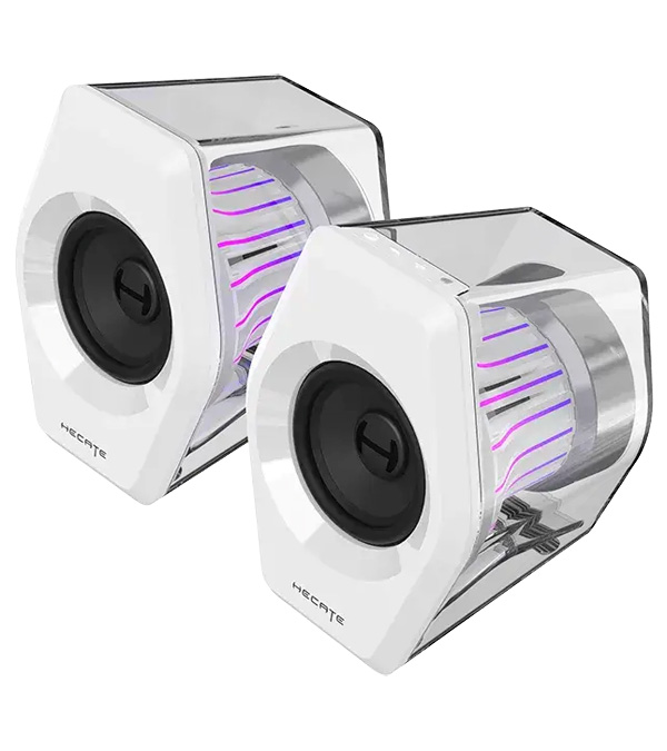 Altavoces G2000 Pro con carcasa transparente Altavoces G2000 Pro con carcasa transparente