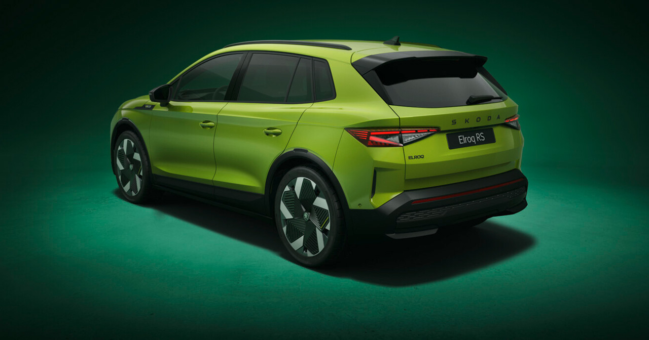 Detalle trasero Skoda Elroq RS