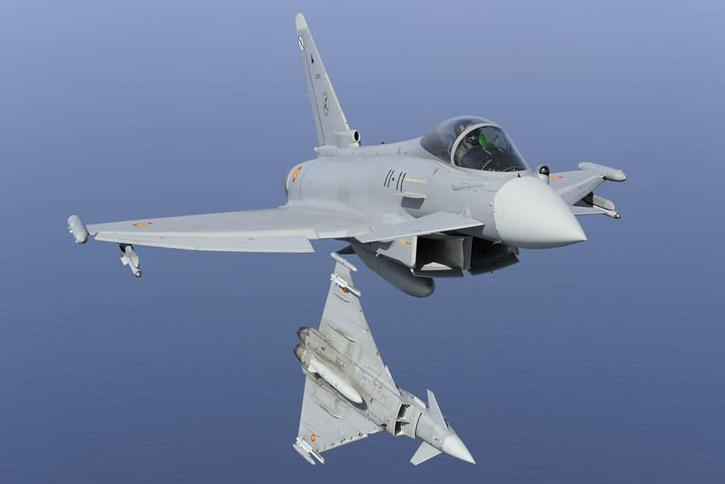 Eurofighter Typhoon. Ilustración del Ministerio de Defensa español