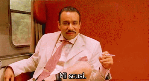 Gif de disculpa de Nothing