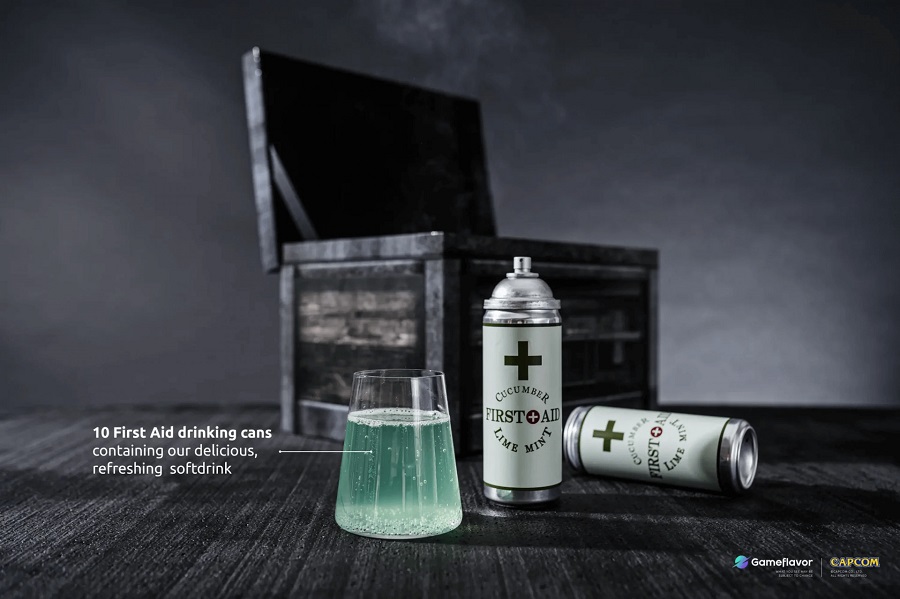 Fans de Resident Evil - ¡Atención! Anunciada la bebida de coleccionista First Aid-5 Fans de Resident Evil - ¡Atención! Anunciada la bebida de coleccionista First Aid-5