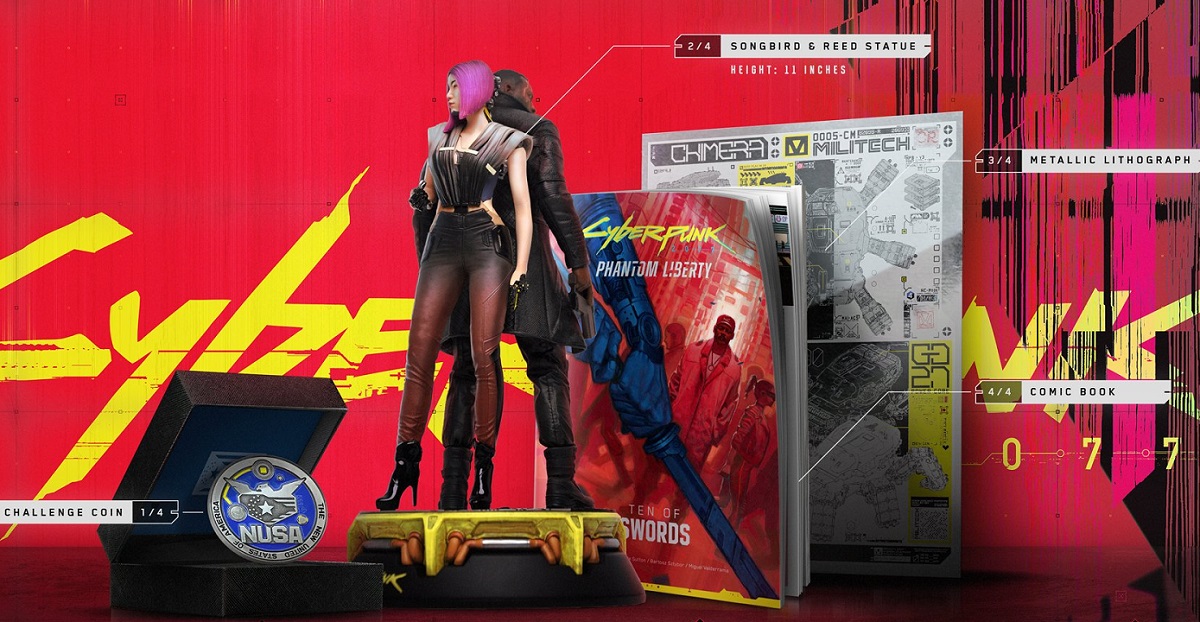 ¡La colección Secret Agent Gear es el sueño de cualquier fan! CD Projekt anuncia el pack de expansión coleccionable Phantom Liberty para Cyberpunk 2077 ¡La colección Secret Agent Gear es el sueño de cualquier fan! CD Projekt anuncia el pack de expansión coleccionable Phantom Liberty para Cyberpunk 2077