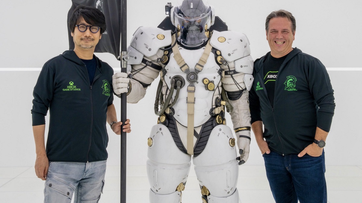 El jefe de Xbox, Phil Spencer, ha visitado la sede del estudio Kojima Productions. A juzgar por las fotos, la reunión con Hideo Kojima fue todo un éxito El jefe de Xbox, Phil Spencer, ha visitado la sede del estudio Kojima Productions. A juzgar por las fotos, la reunión con Hideo Kojima fue todo un éxito