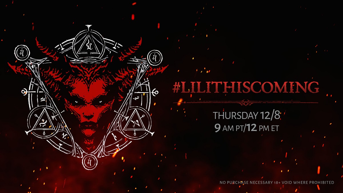 Lilith llega mañana Se confirma oficialmente que Diablo IV se presentará en The Game Awards 2022 Lilith llega mañana Se confirma oficialmente que Diablo IV se presentará en The Game Awards 2022