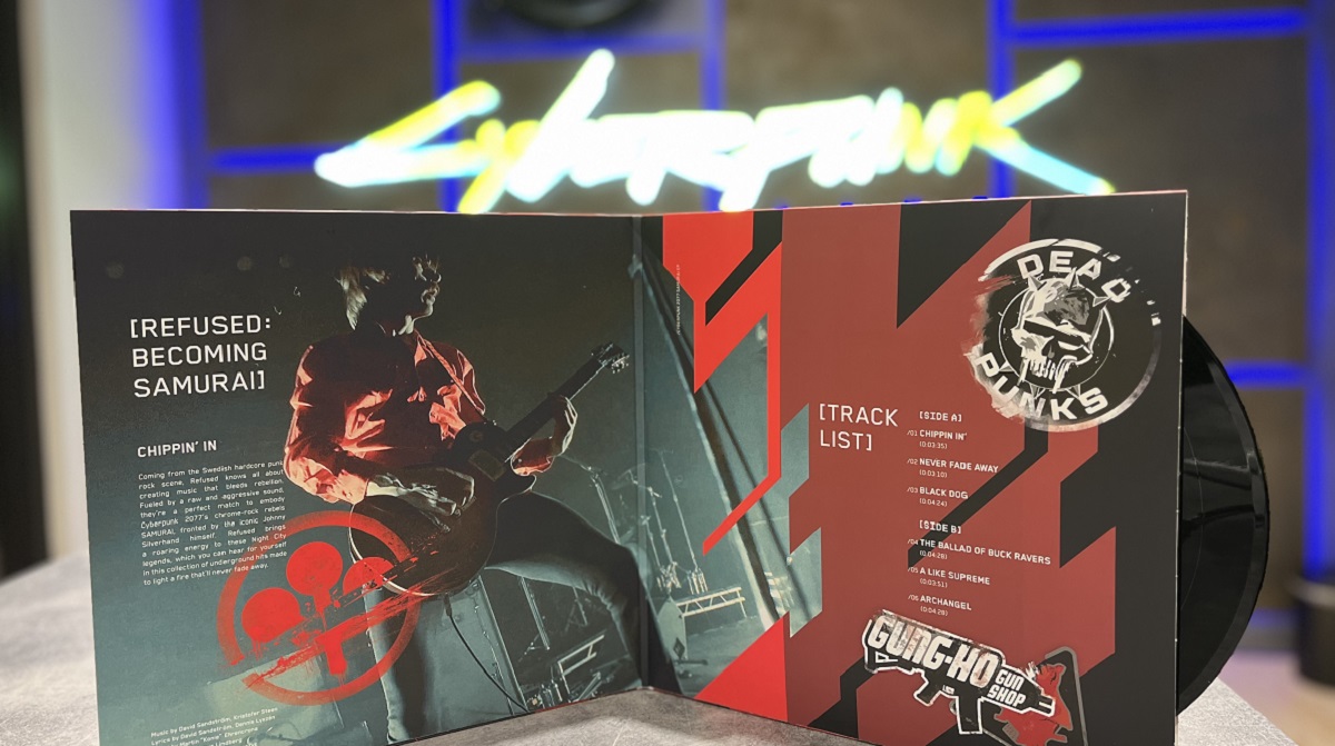 Para los amantes de la música, CD Projekt RED ha anunciado una colección de vinilos con la banda sonora completa de Cyberpunk 2077. Para los amantes de la música, CD Projekt RED ha anunciado una colección de vinilos con la banda sonora completa de Cyberpunk 2077.