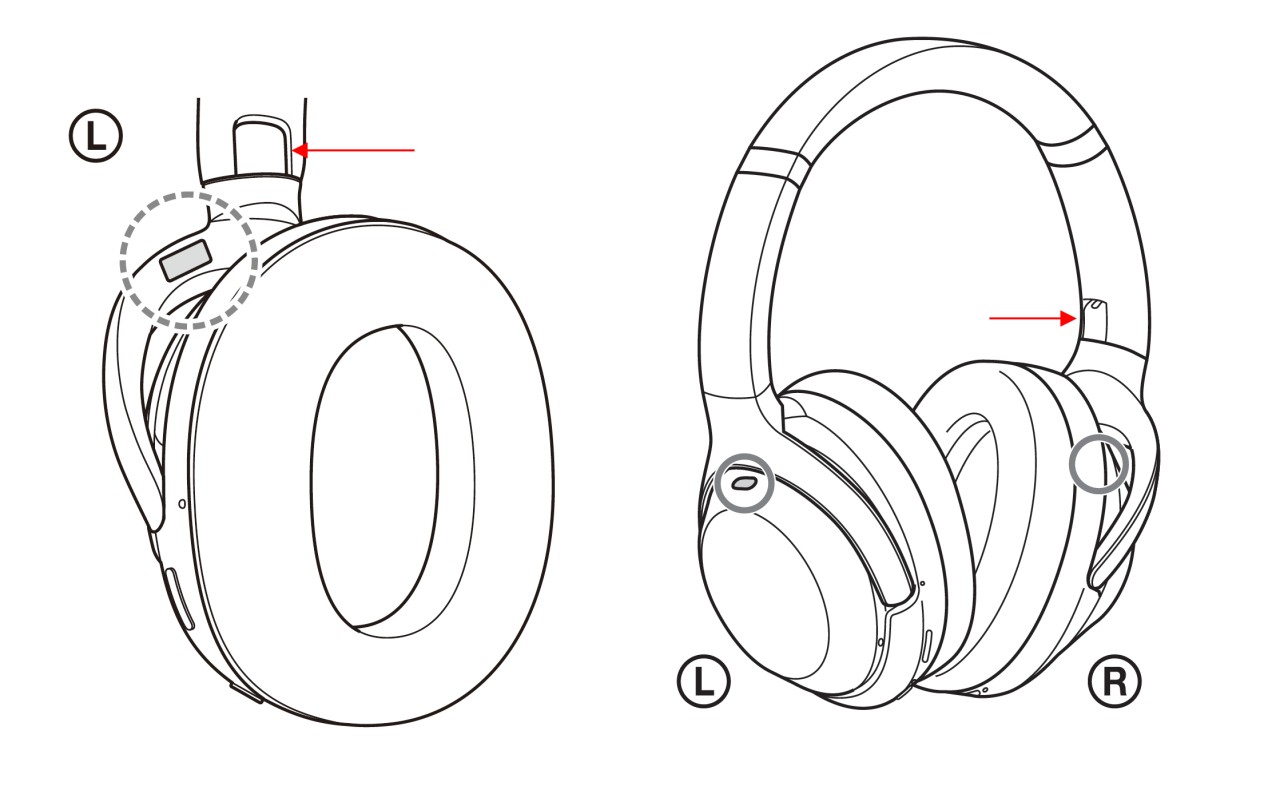 Auriculares plegables