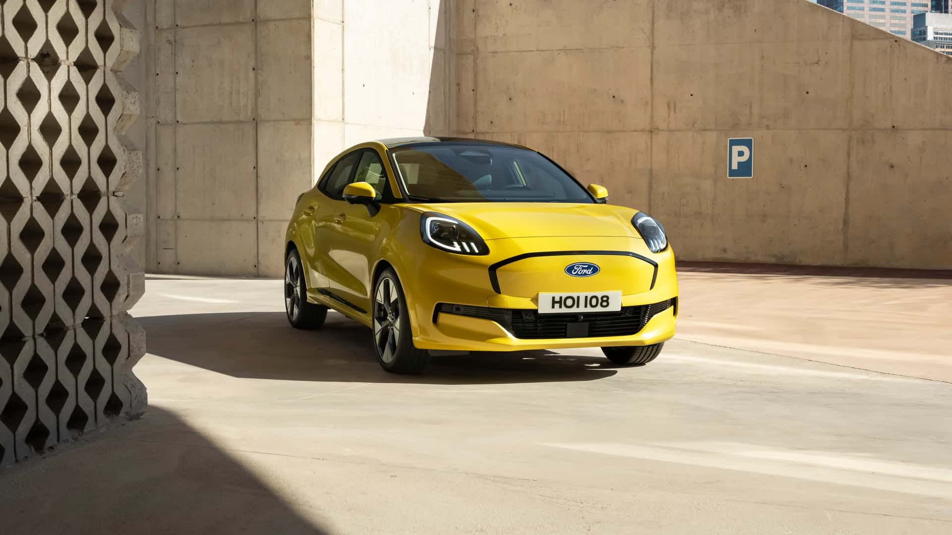 Exterior del Ford Puma Gen-E con un diseño dinámico