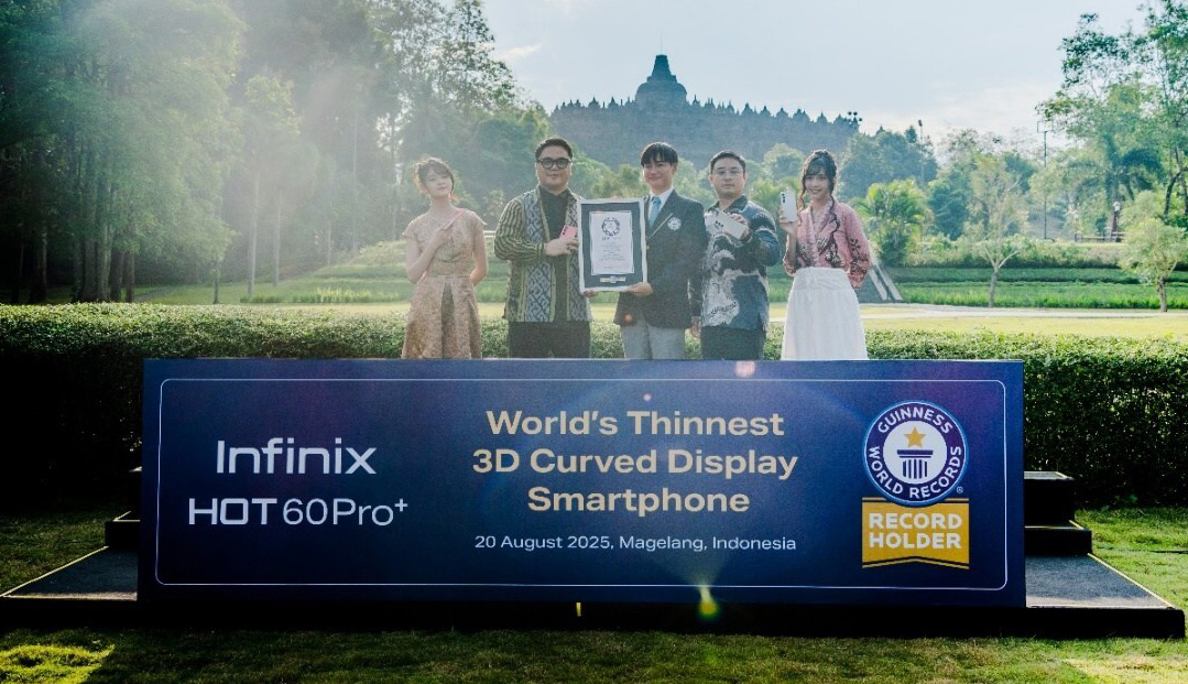 Infinix HOT 60 Pro+ oficialmente certificado por Guinness World Records Representante oficial de Infinix HOT 60 Pro+