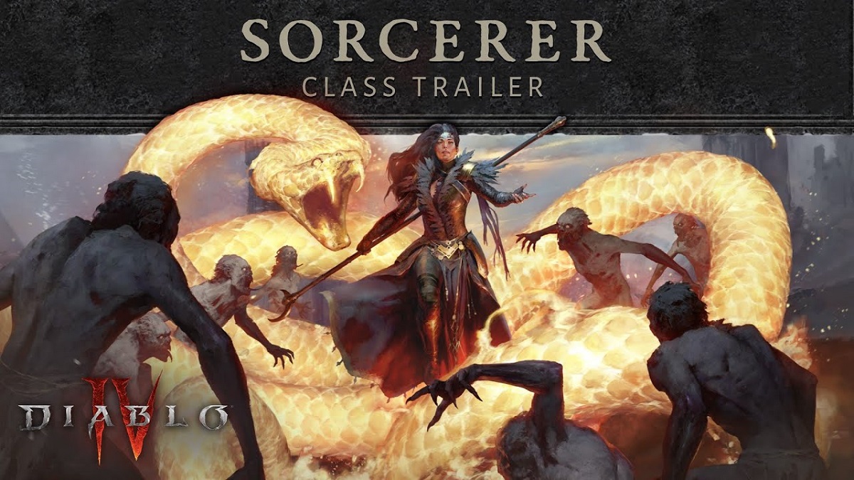 Sus hechizos son tan destructivos como hermosos: Blizzard presenta a los jugadores al Hechicero, una de las clases disponibles en Diablo IV.