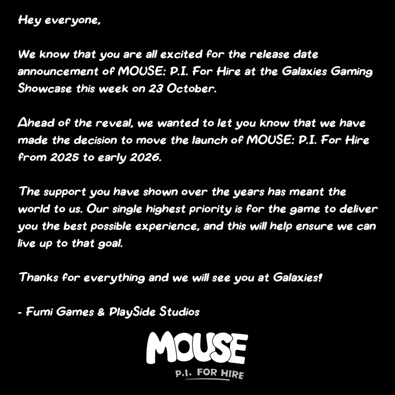 Implementar ideas en Mouse: P.I. For Hire