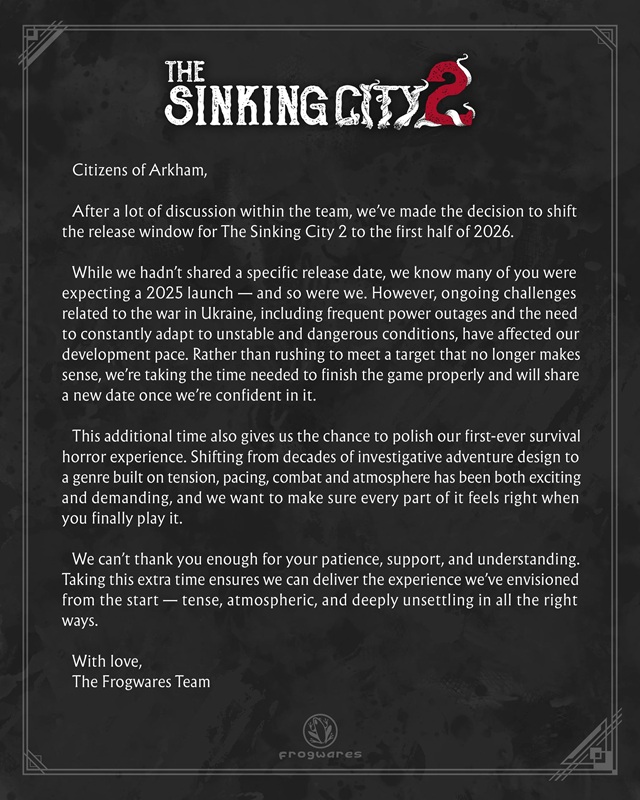 Captura de pantalla de The Sinking City 2 Captura de pantalla de The Sinking City 2