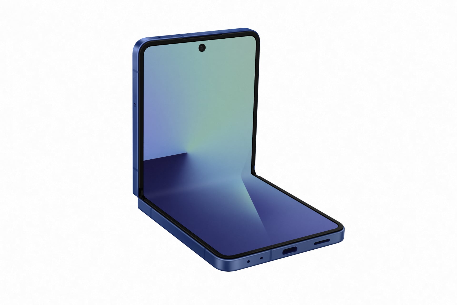 Samsung Galaxy Flip7 con pantalla abierta Samsung Galaxy Flip7 con pantalla abierta