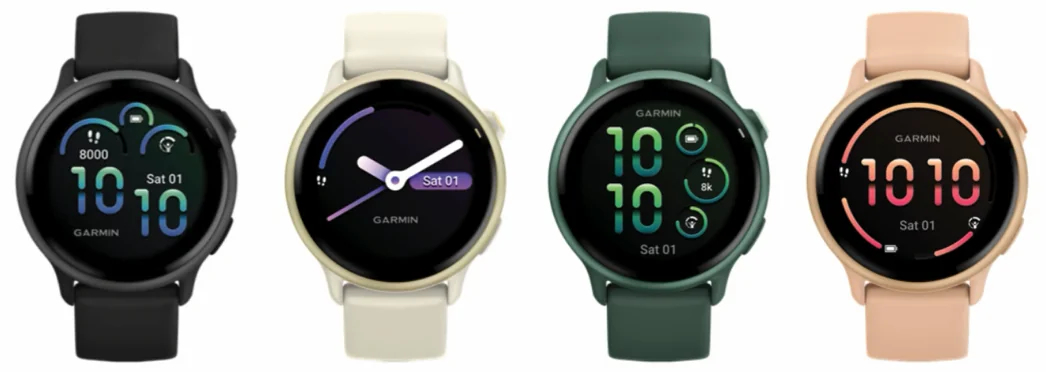 Imagen del Garmin Vivoactive 6 filtrado, parte inferior Imagen del Garmin Vivoactive 6 filtrado, parte inferior