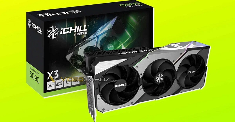 Embalaje para RTX 5090 de iChill