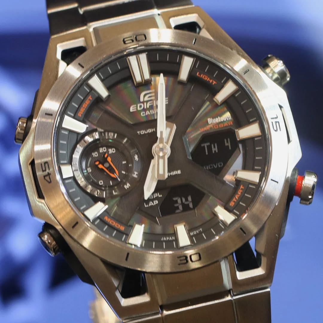 Reloj Casio Edifice Sospensione con esfera multicapa Reloj Casio Edifice Sospensione con esfera multicapa