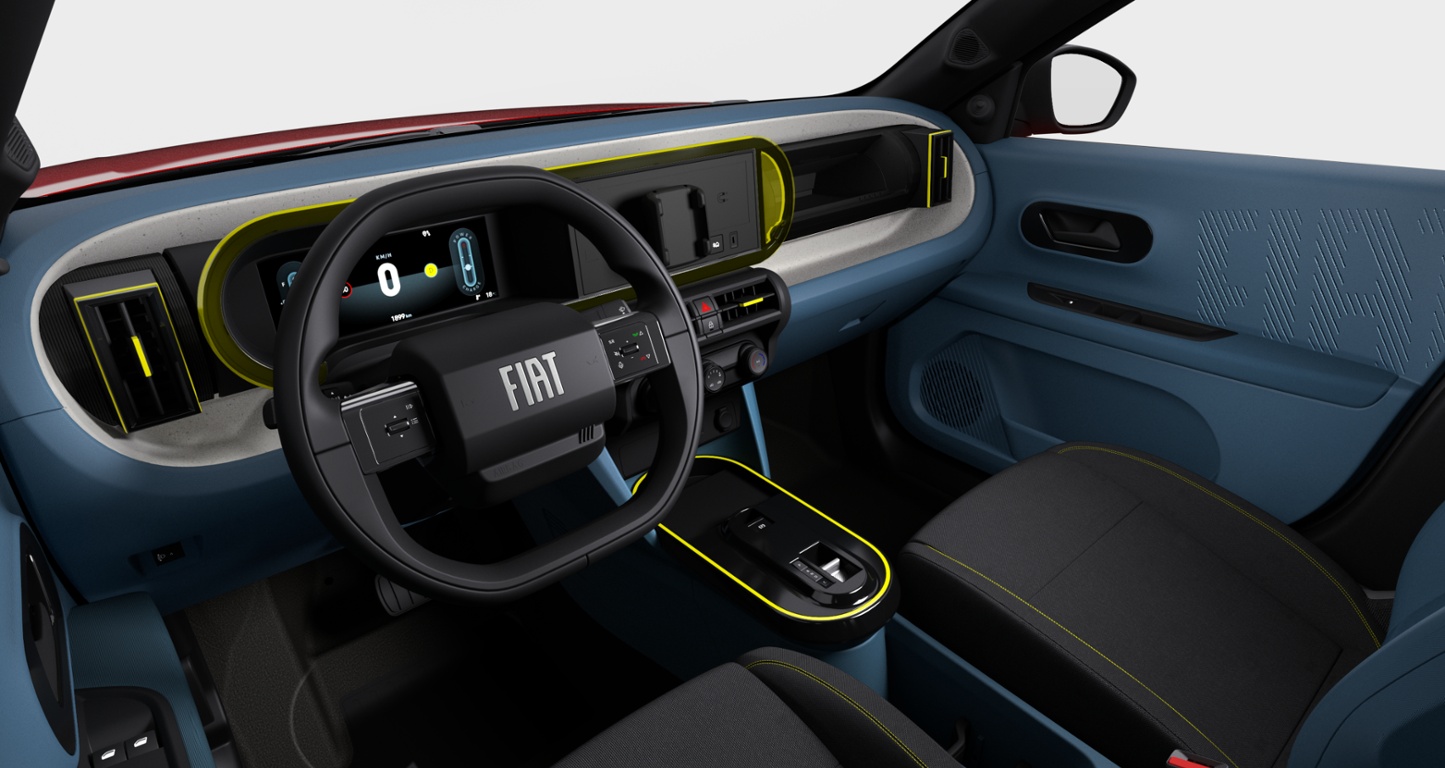 Cuadro de instrumentos del Fiat Grande Panda Cuadro de instrumentos del Fiat Grande Panda