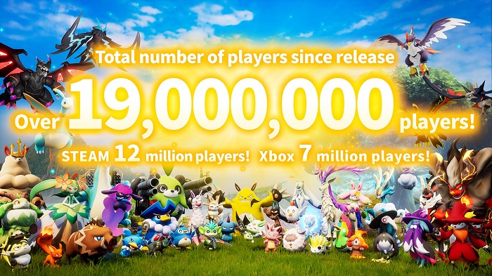 19 millones de personas ya juegan a Palworld.-2 19 millones de personas ya juegan a Palworld.-2