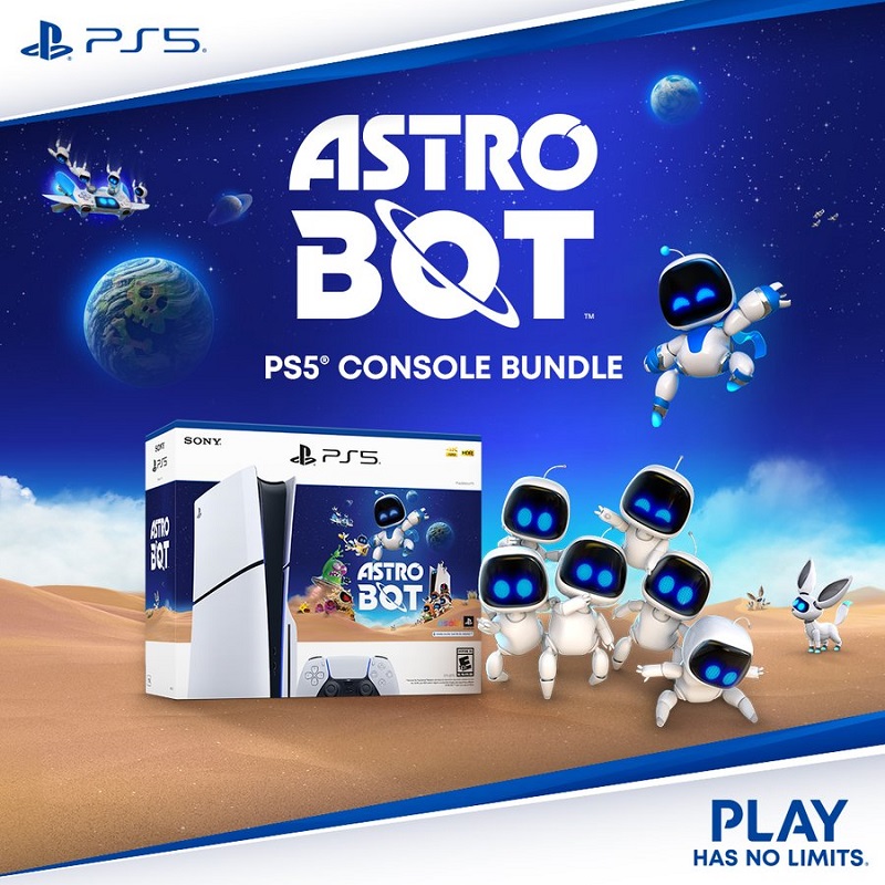 PS5 Astro Bot Bundle Póster