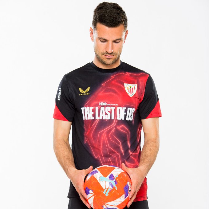 Athletic Bilbao - uniforme con el anuncio de The Last of Us Athletic Bilbao - uniforme con el anuncio de The Last of Us