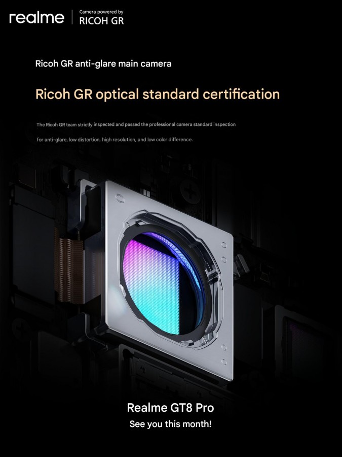 Diseño del smartphone Realme GT 8 Pro