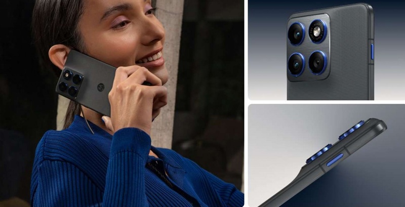 Motorola Edge 70 - vista lateral Motorola Edge 70 - vista lateral