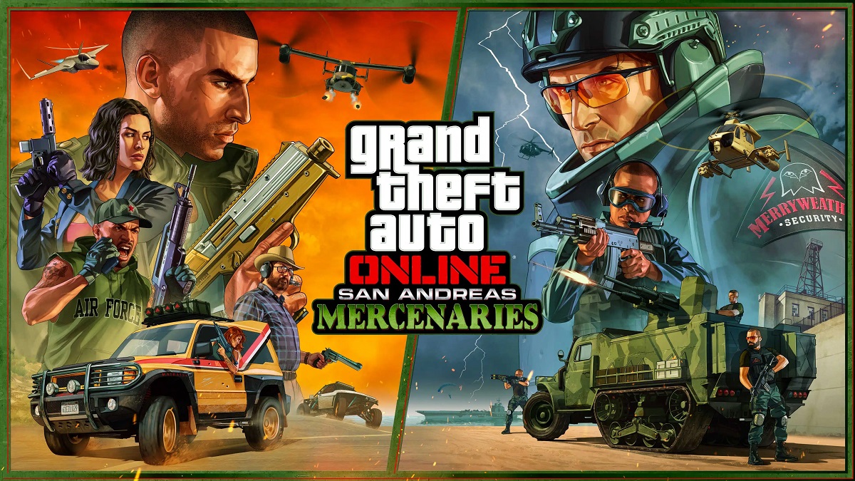Rockstar Games ha publicado un colorido tráiler de la gran actualización Mercenarios de San Andreas para GTA Online