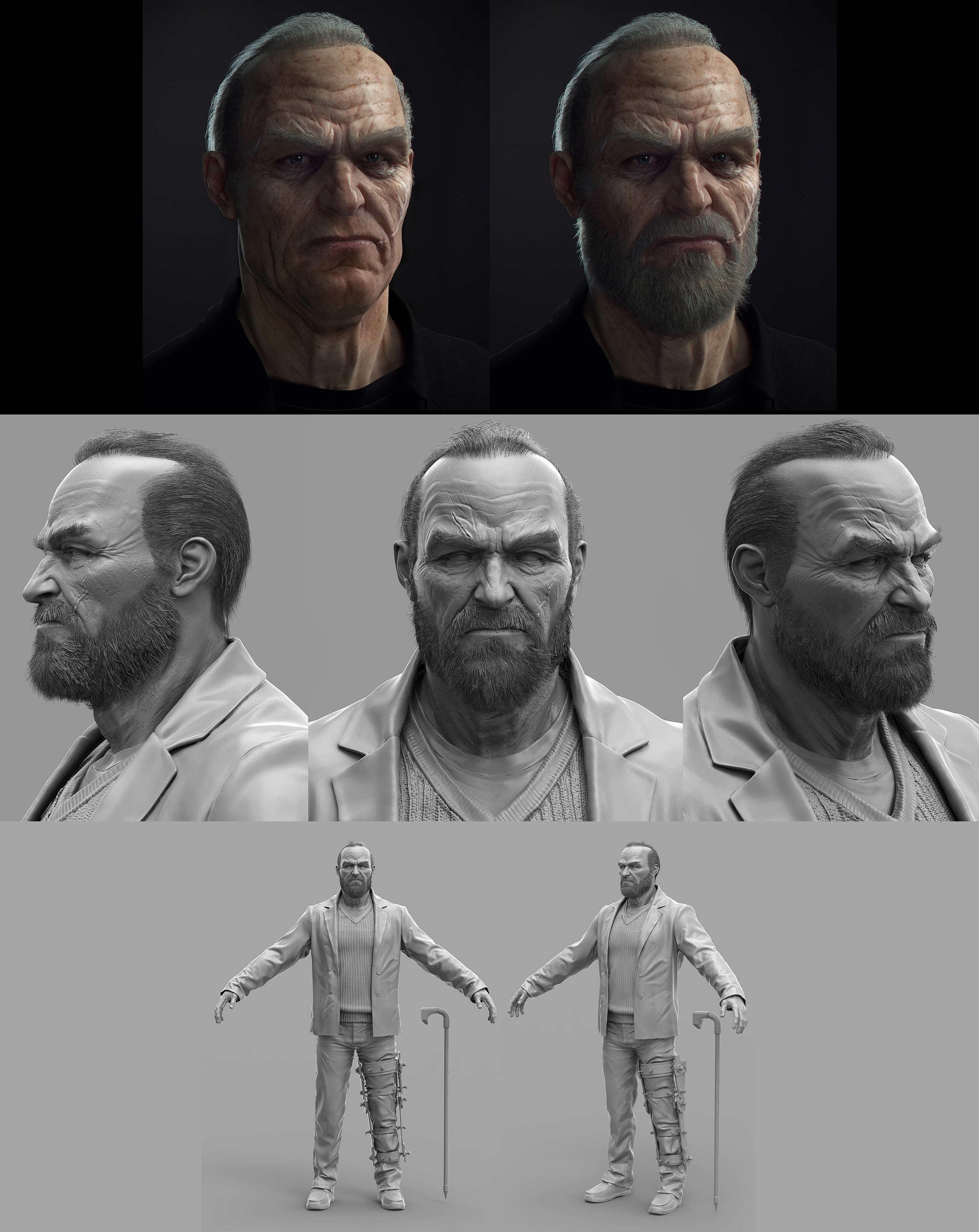 Arte conceptual de Killer Croc Arte conceptual de Killer Croc