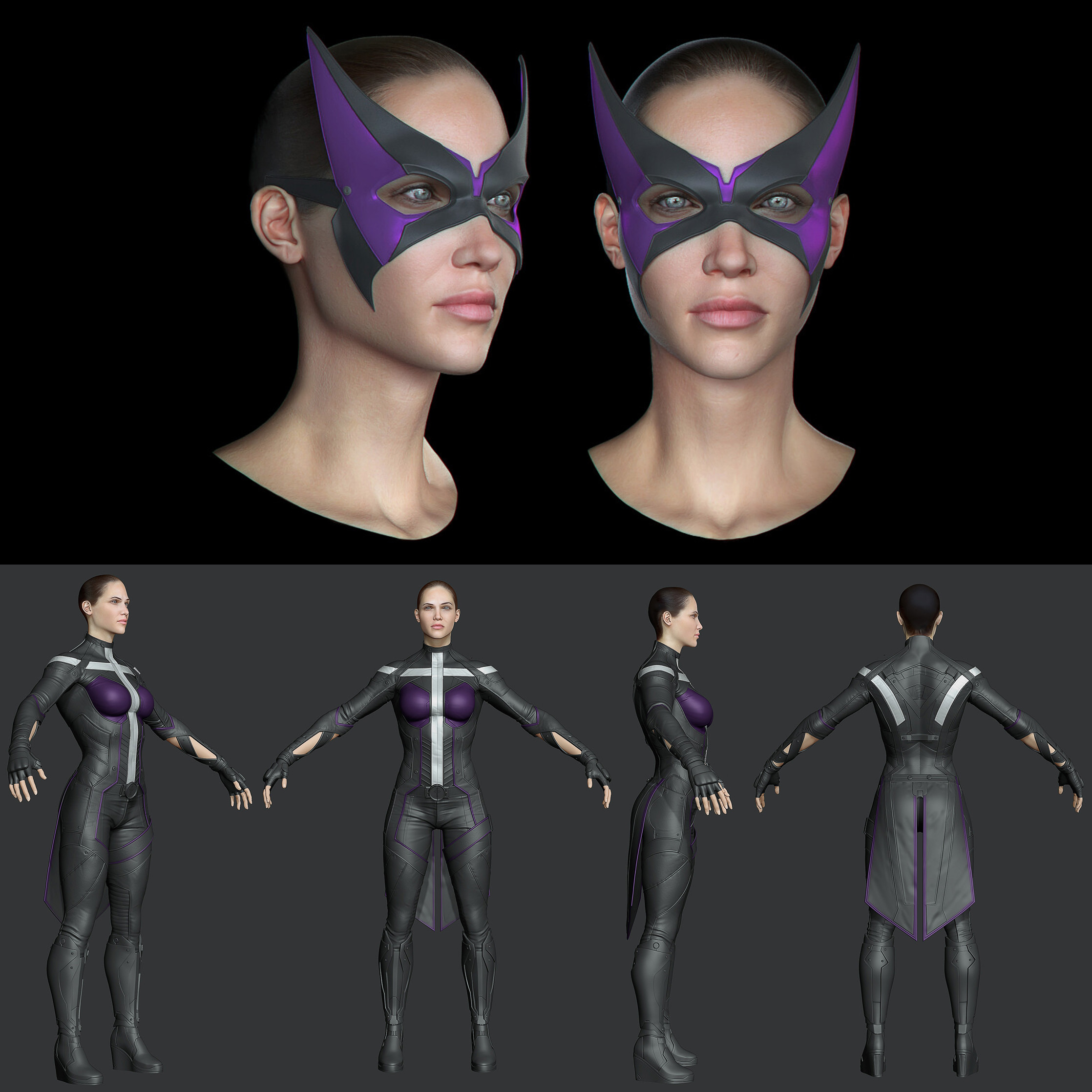 Arte conceptual de un posible Damian Wayne en un traje de Batman Arte conceptual de un posible Damian Wayne en un traje de Batman