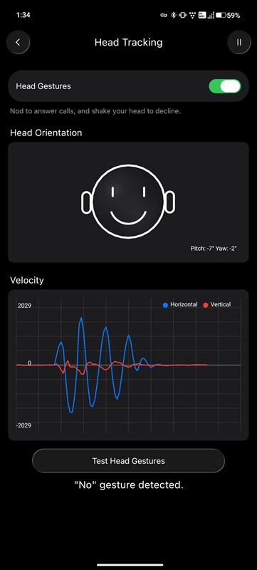 Seguimiento de la cabeza y funciones de gestos en LibrePods