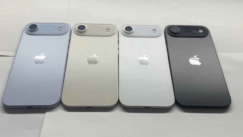 Mock-up of the iPhone 17 Air Mock-up of the iPhone 17 Air