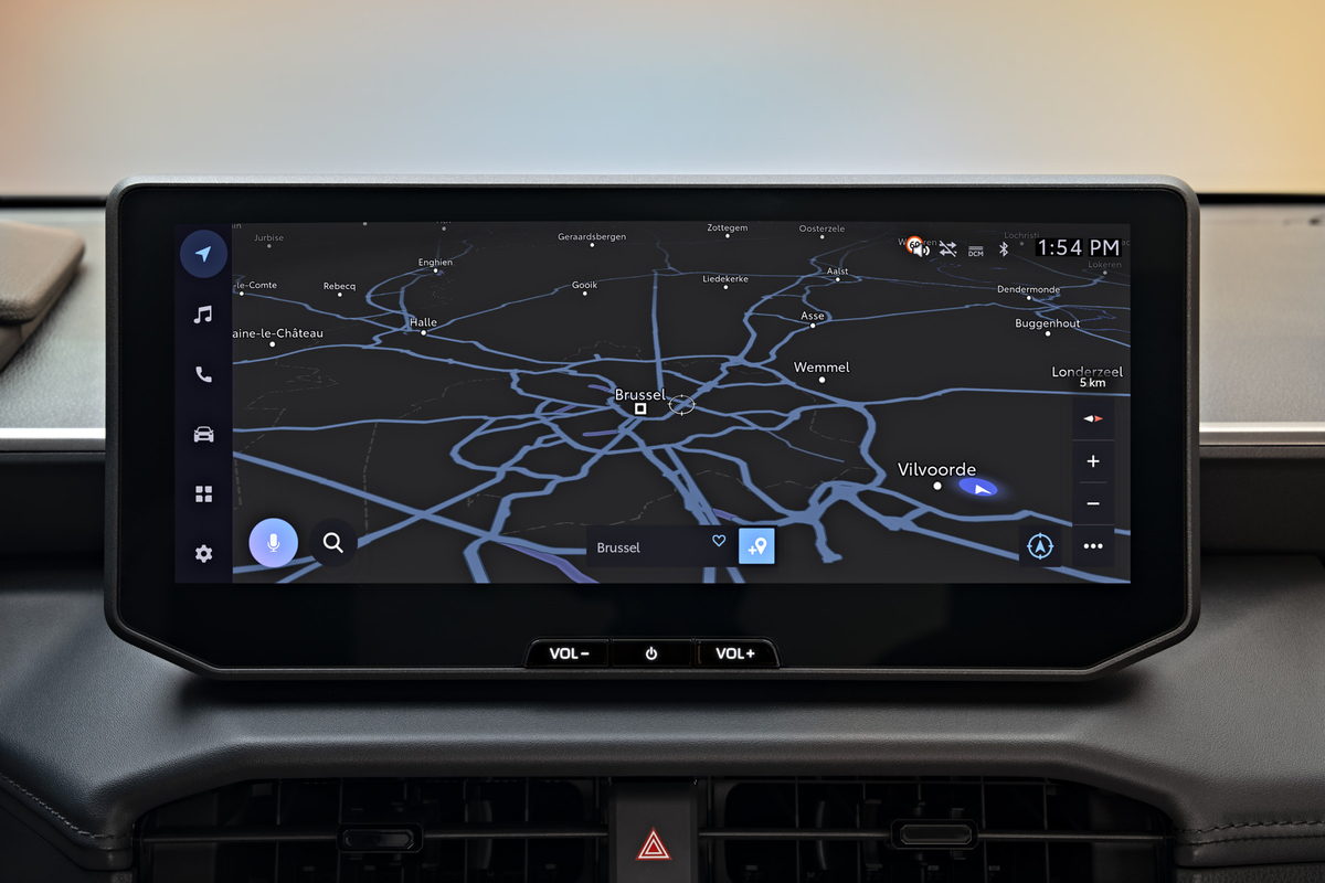 Salón cómodo del Toyota Hilux BEV