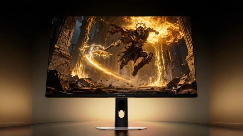 Monitor de juegos Hisense 27GX con retroiluminación Mini LED