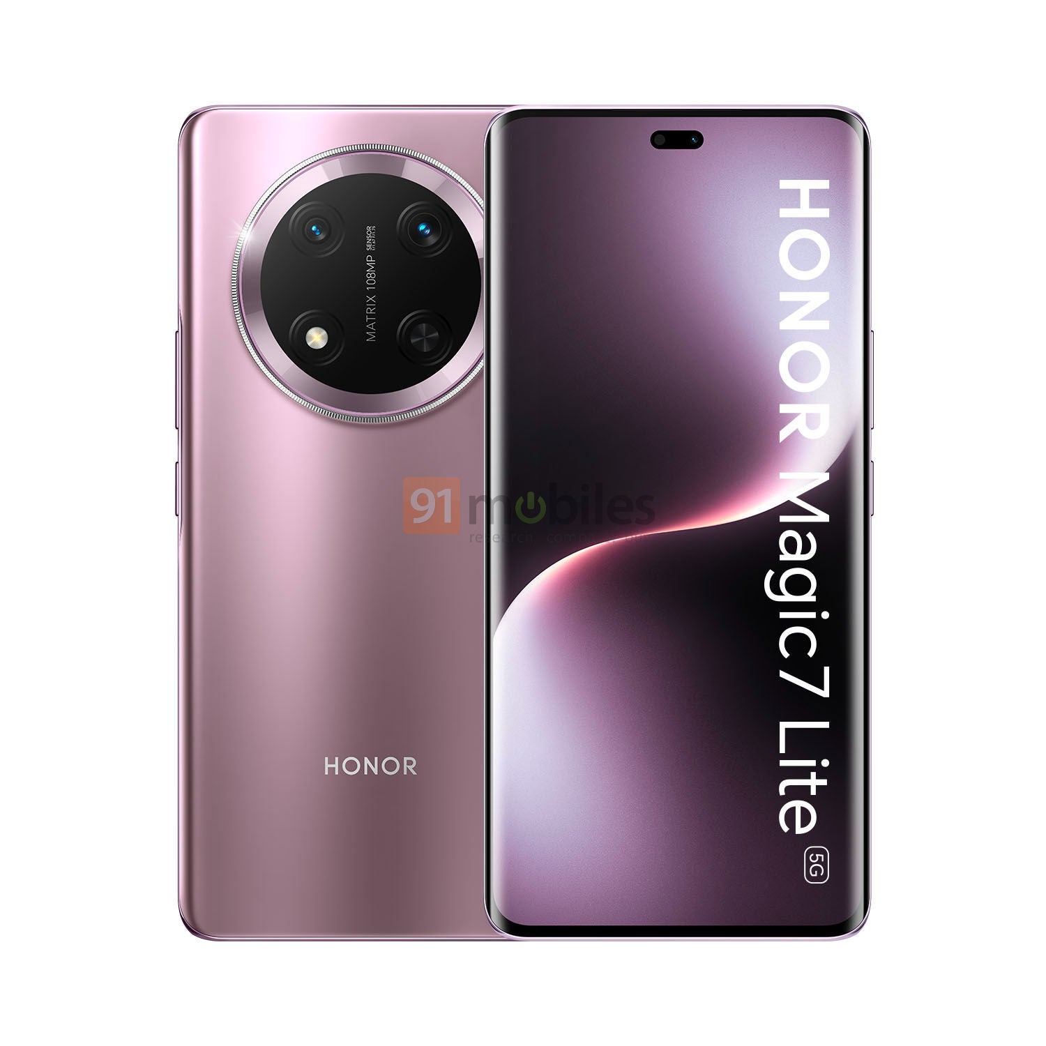 Honor Magic 7 Lite renderizador, diseño Honor Magic 7 Lite renderizador, diseño