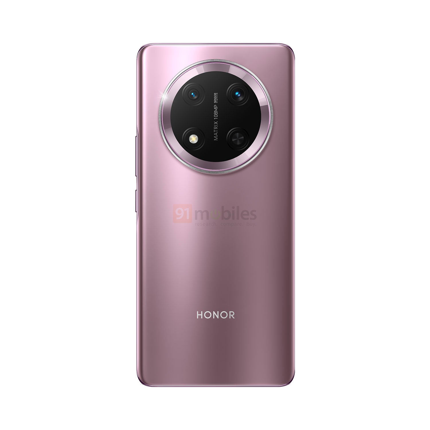 Render del Honor Magic 7 Lite, panel trasero Render del Honor Magic 7 Lite, panel trasero