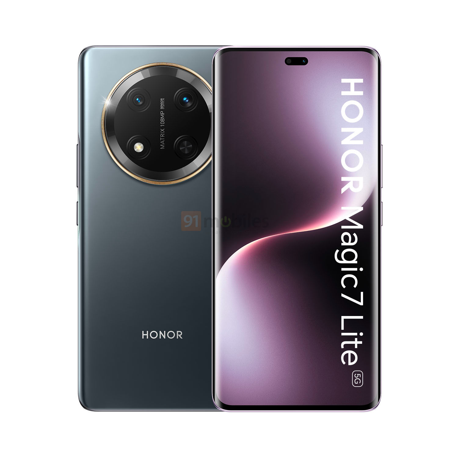 Honor Magic 7 Lite en gris Honor Magic 7 Lite en gris