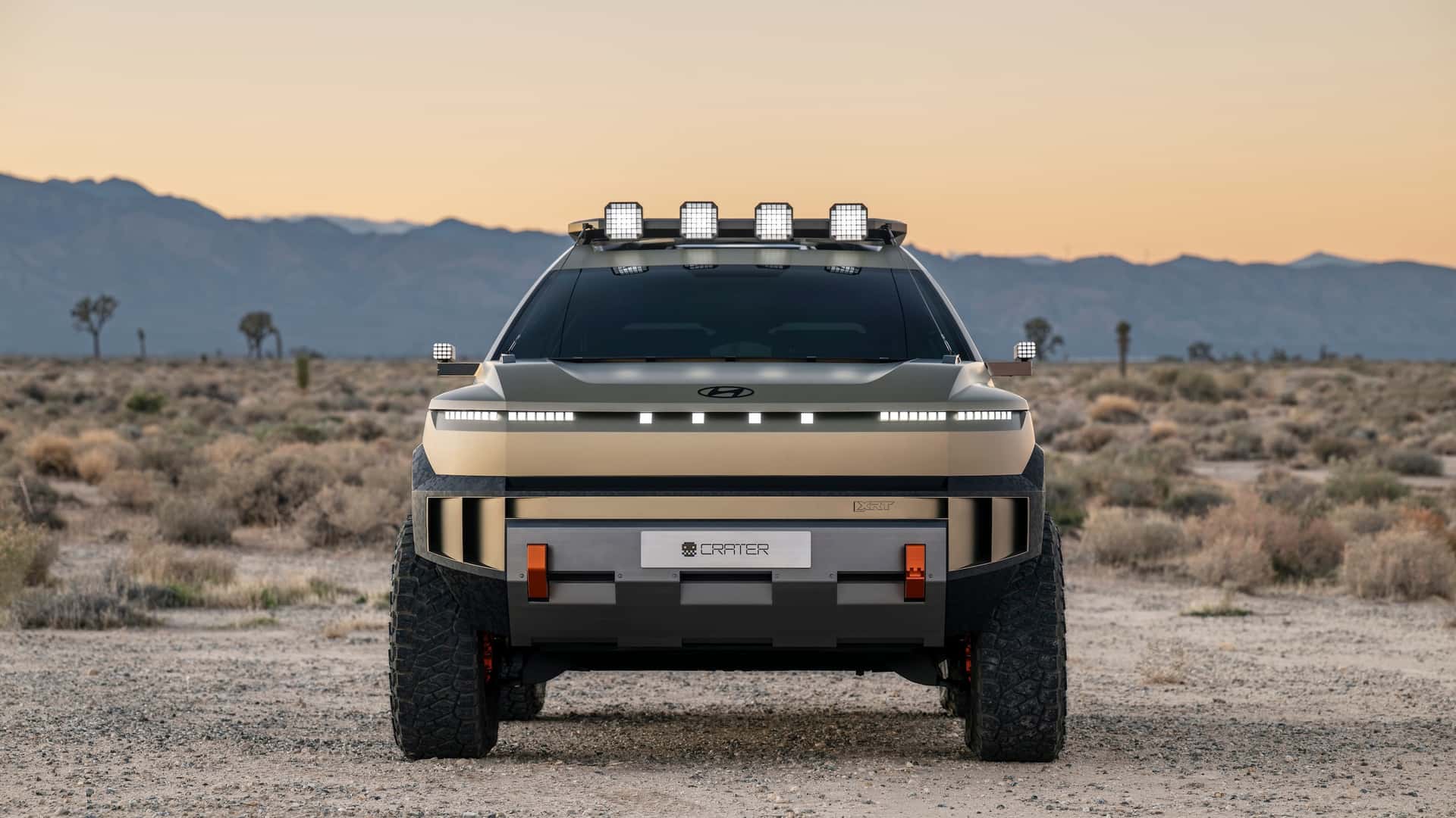 Hyundai Crater con acentos únicos