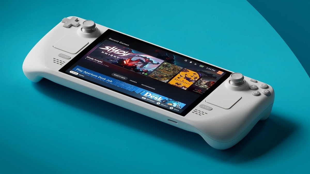 Valve presenta una edición limitada de Steam Deck OLED con carcasa blanca