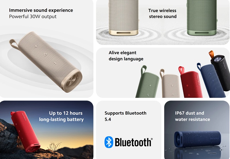 Empaque del Xiaomi Sound Outdoor