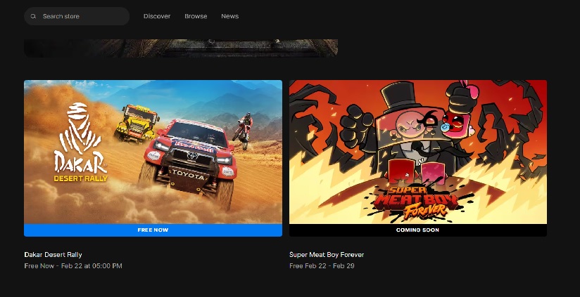 Cambio de planes: en lugar del Fallout en tres partes, EGS ofrecerá gratis el juego de plataformas Super Meat Boy Forever.-2 Cambio de planes: en lugar del Fallout en tres partes, EGS ofrecerá gratis el juego de plataformas Super Meat Boy Forever.-2