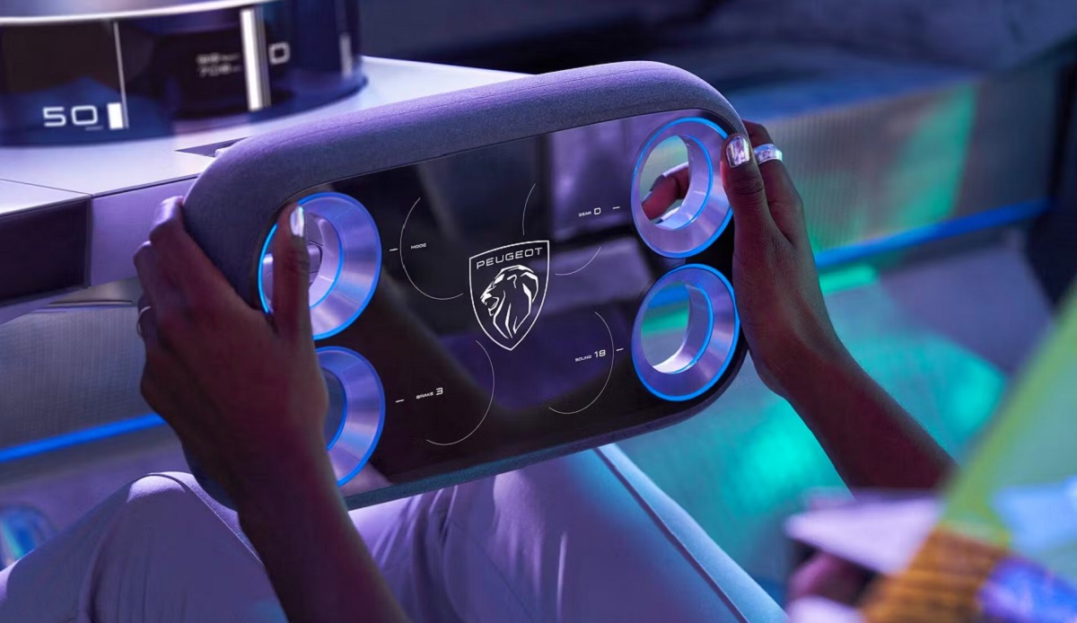 Peugeot está trabajando en Hypersquare, un volante de última generación para coches con paneles táctiles y funciones adicionales. Peugeot está trabajando en Hypersquare, un volante de última generación para coches con paneles táctiles y funciones adicionales.
