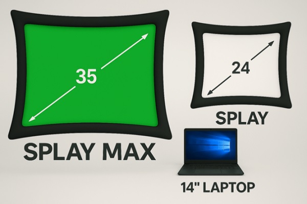 Splay Max desplegado Splay Max desplegado