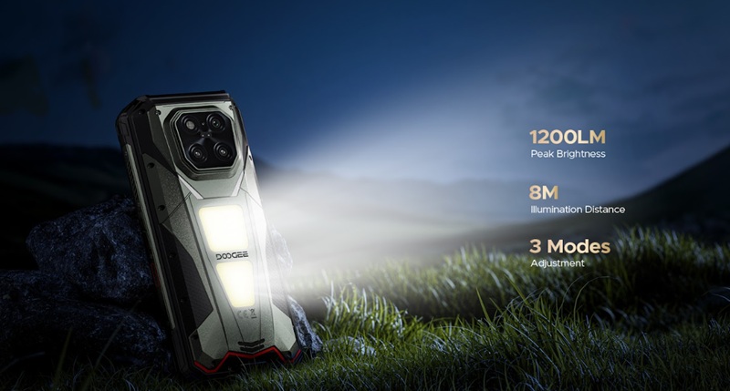 Smartphone resistente Doogee V Max LR con telémetro láser