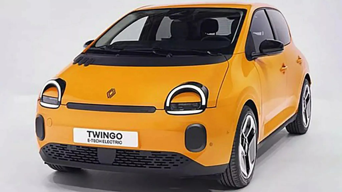 Vista frontal de la cuarta generación del Renault Twingo