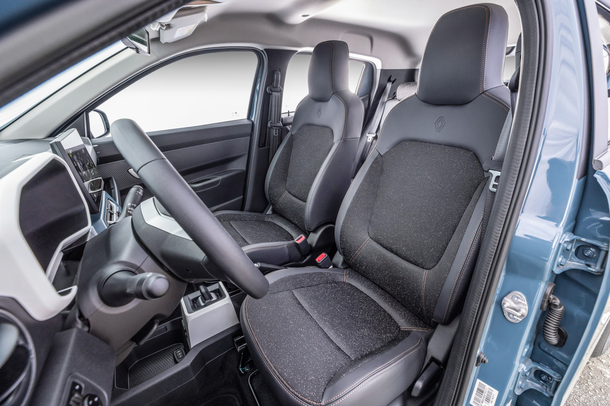 Tecnología y seguridad en el Kwid E-Tech Electric