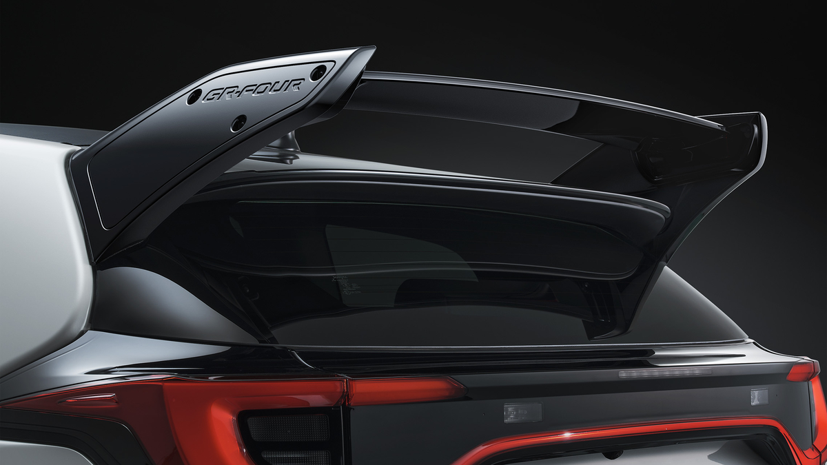 Elementos aerodinámicos del Toyota GR Yaris