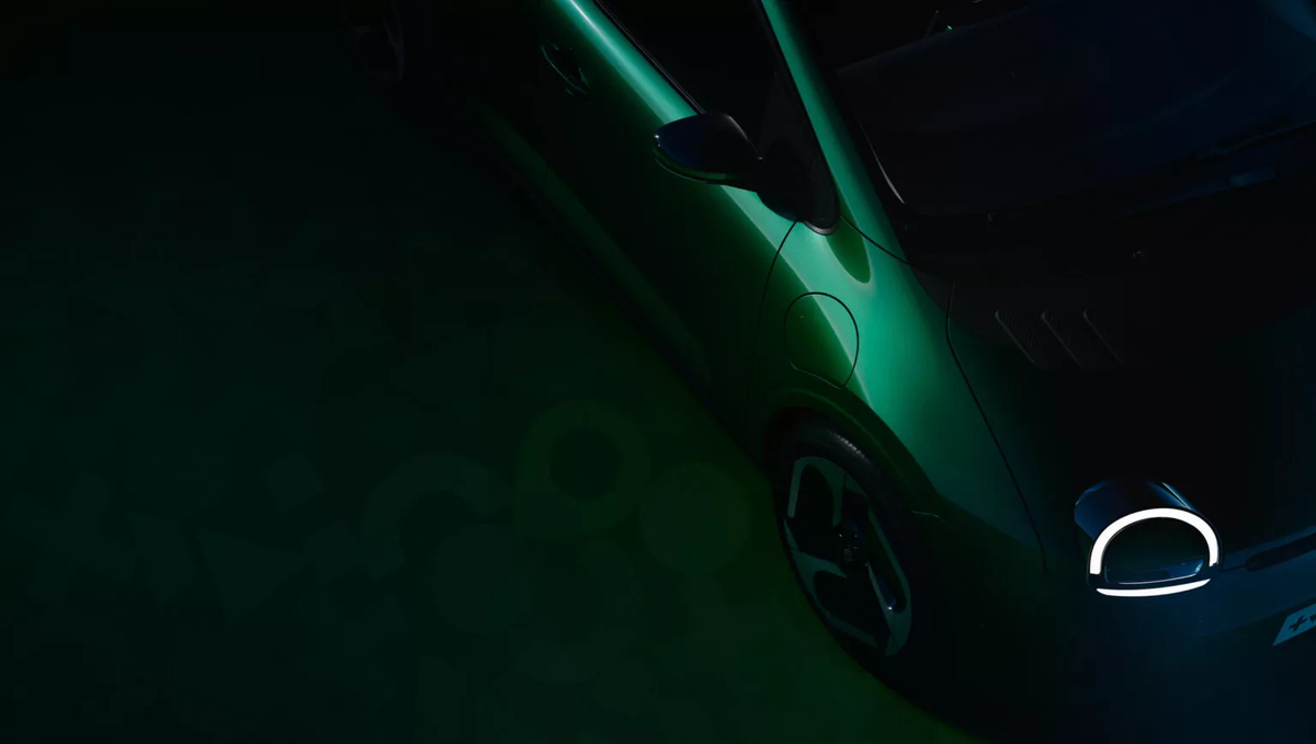 Vista trasera del Renault Twingo