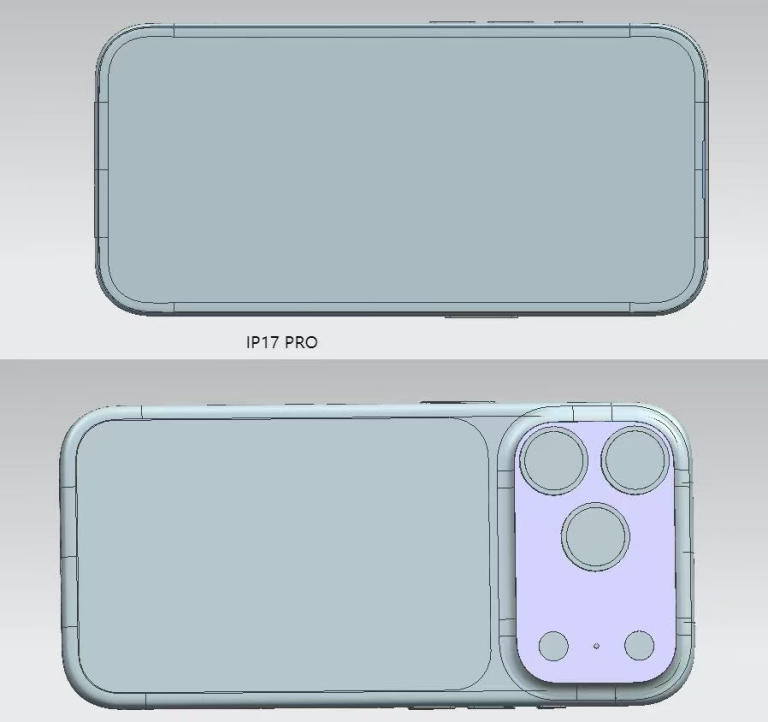 El concepto del iPhone 17 Pro. Ilustración: 9to5Mac El concepto del iPhone 17 Pro. Ilustración: 9to5Mac