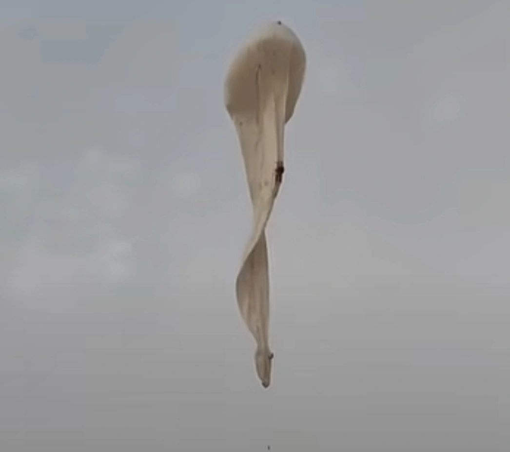 Globo aerostático de reconocimiento indio
