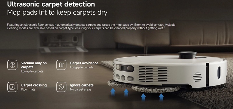 Proceso de limpieza con el Xiaomi Robot Vacuum 5 Pro
